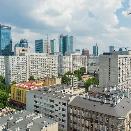 Unitapartments Rondo Onz 3-pokojowe W Centrum Warszawy 1-8 Osob Parking Metro Wifi Winda Lägenhet *