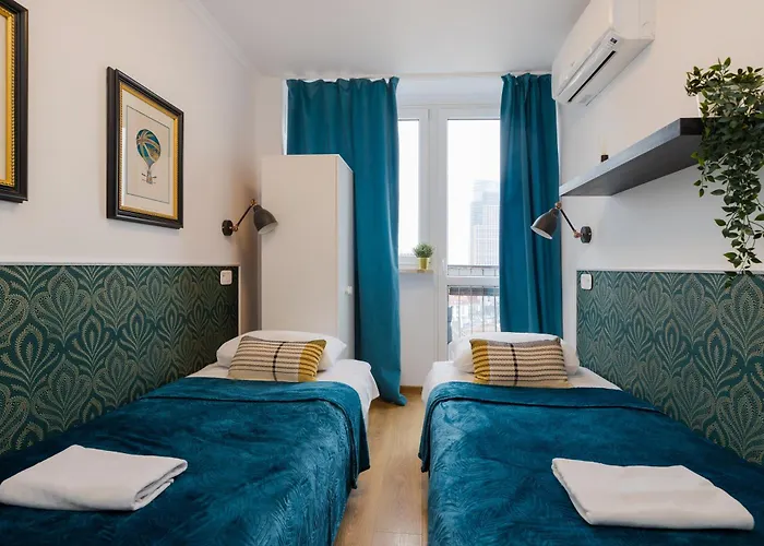 شقة Unitapartments Rondo Onz 3-pokojowe W Centrum Warszawy 1-8 Osob Parking Metro Wifi Winda *